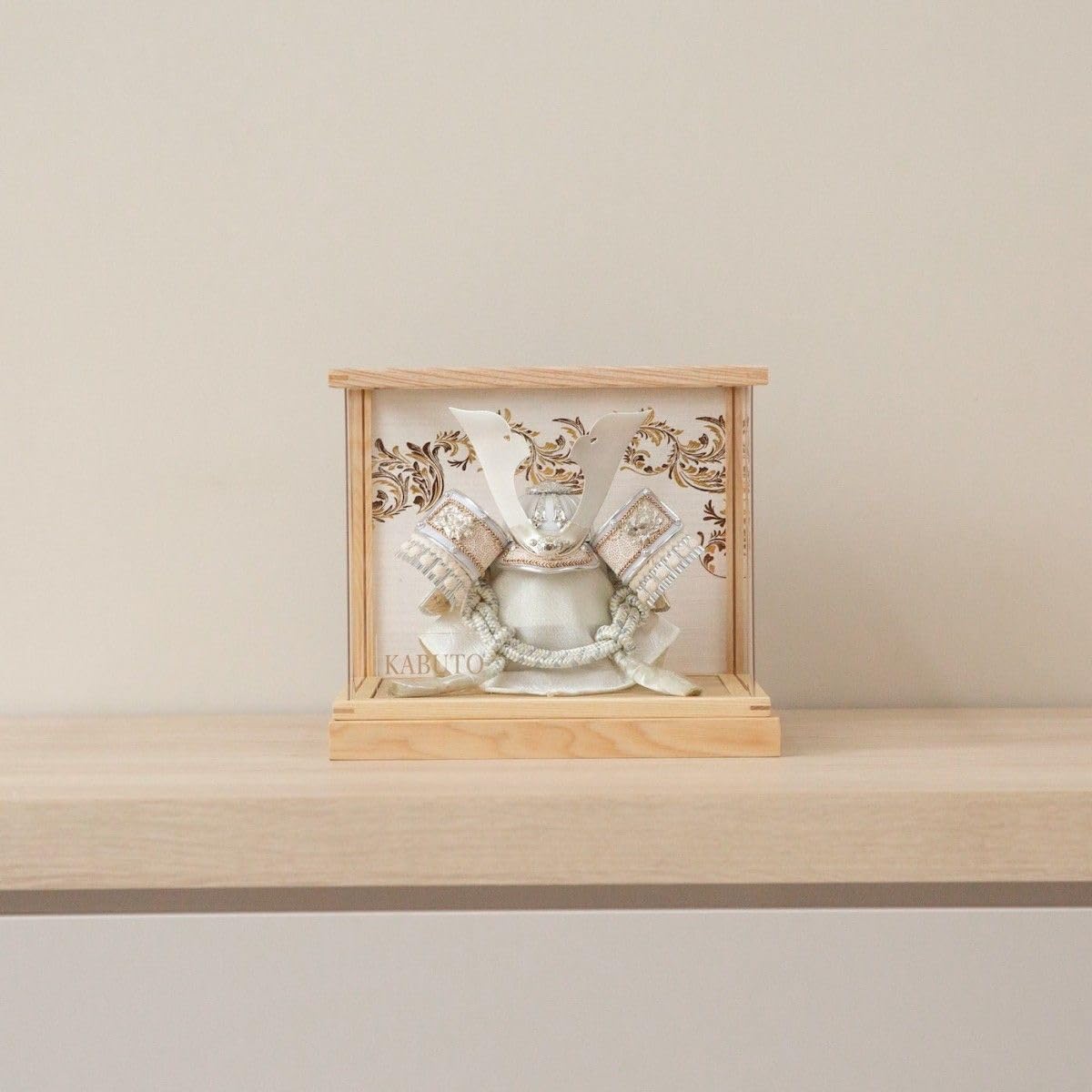 中古※5月人形 東昭齊秀月 御兜 5月人形 東昭齊秀月